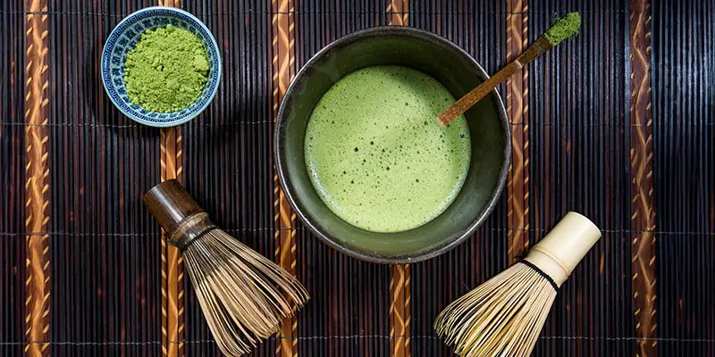 Receta Bebida tradicional Té Matcha Ceremonial Bio amoseeds espacialita en superalimentos bio