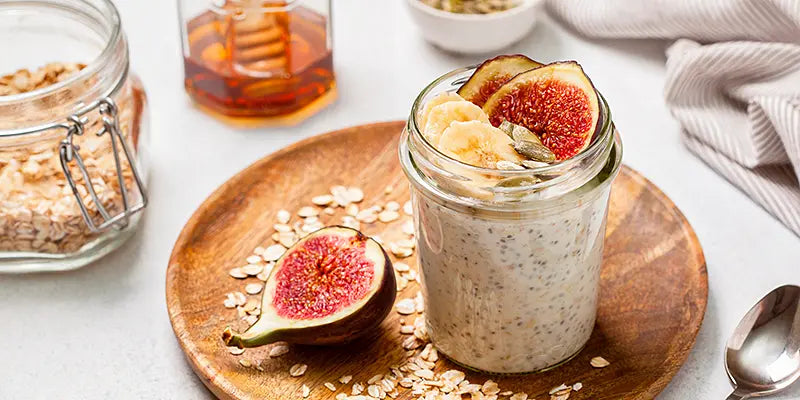 Receta de Verrines de Higos y Semillas di Lino Bio amoseeds especialita en superalimentos bio