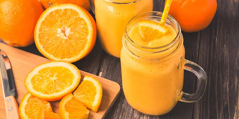 batido naranja curcuma bio Amoseeds especialista superalimentos bio