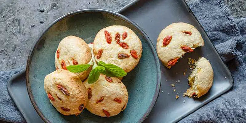 RECETA GALLETAS SALUDABLES BAYAS DE GOJI bio amoseeds especialista los superalimentos bio