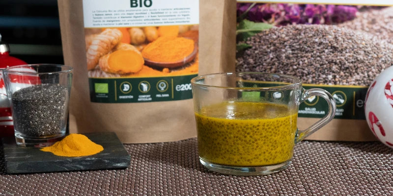 receta leche dorada semillas curcuma Amoseeds especialista superalimentos bio