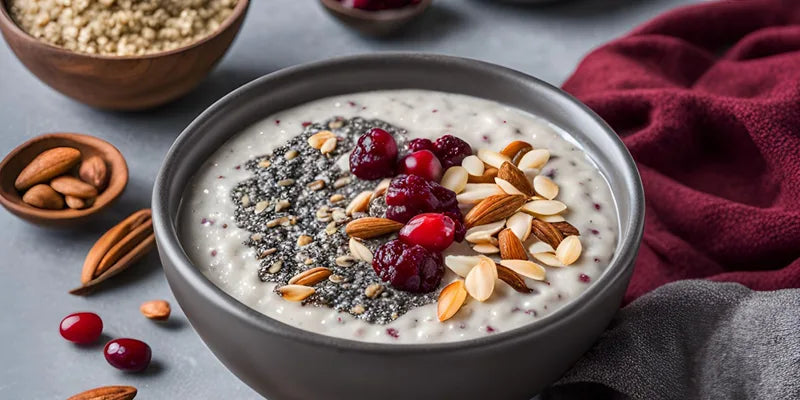 porridge chia arandanos rojos ashwagandha amoseeds especialista superalimentos bio