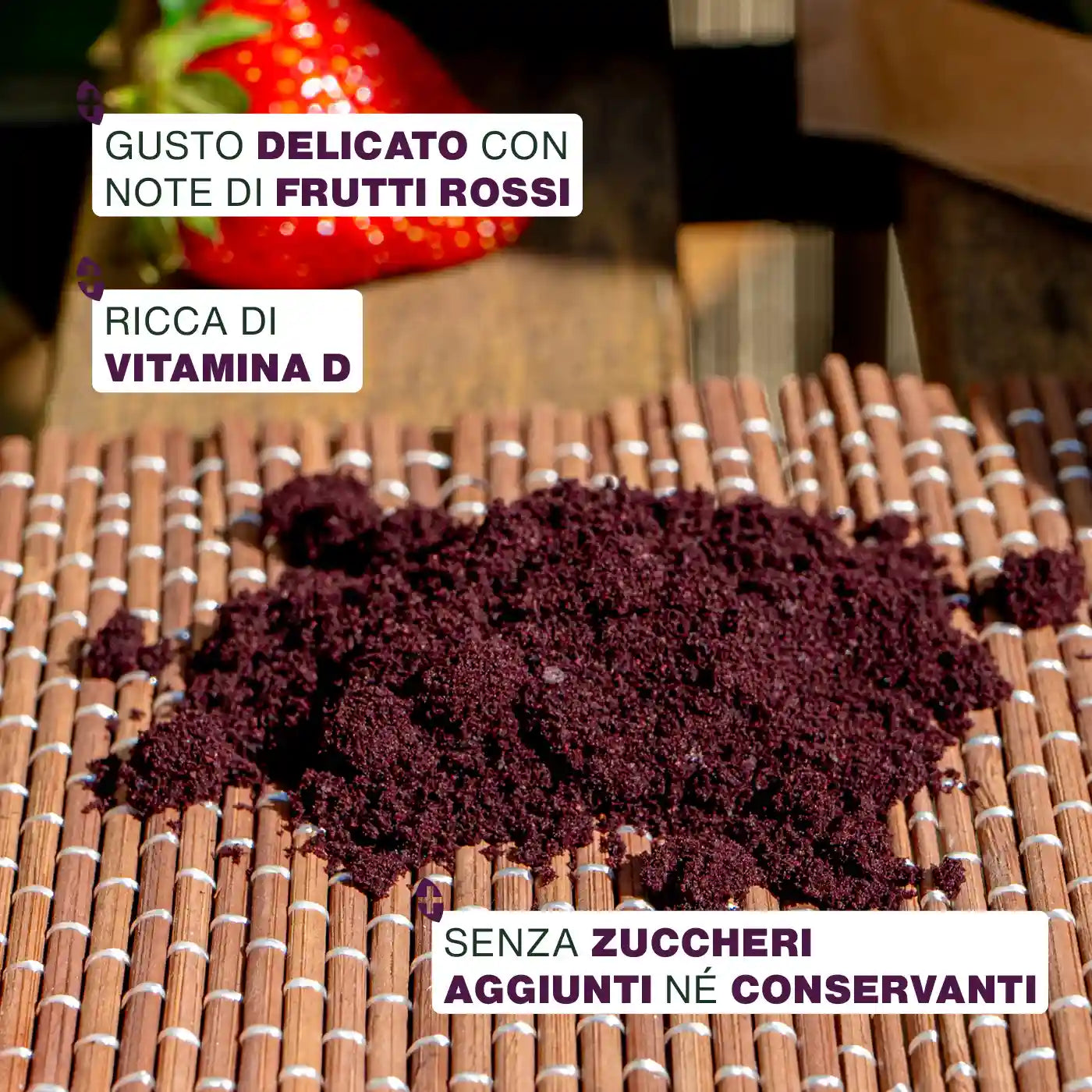 Qualita Açaí in Polvere Bio - amoseeds specialisti dei superalimenti bio