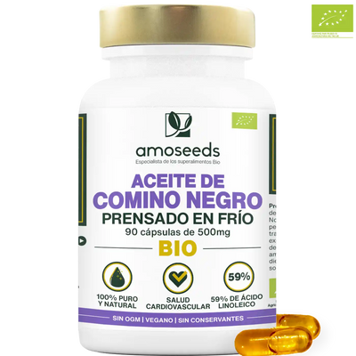 Aceite de Comino Negro Bio - amoseeds especialista superalimentos bio