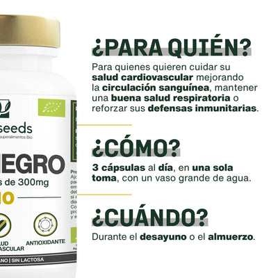 Uso Ajo Negro Bio - capsulas - amoseeds especialista de los superalimentos bio