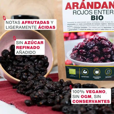 Calidad Arandanos Rojos 1kg Bio - amoseeds specialiste des super aliments bio