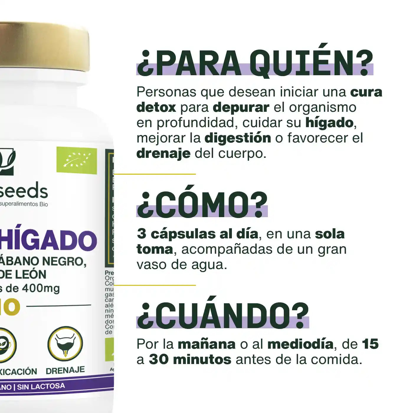 Uso Detox Higado Bio - amoseeds especialista de los superalimentos bio