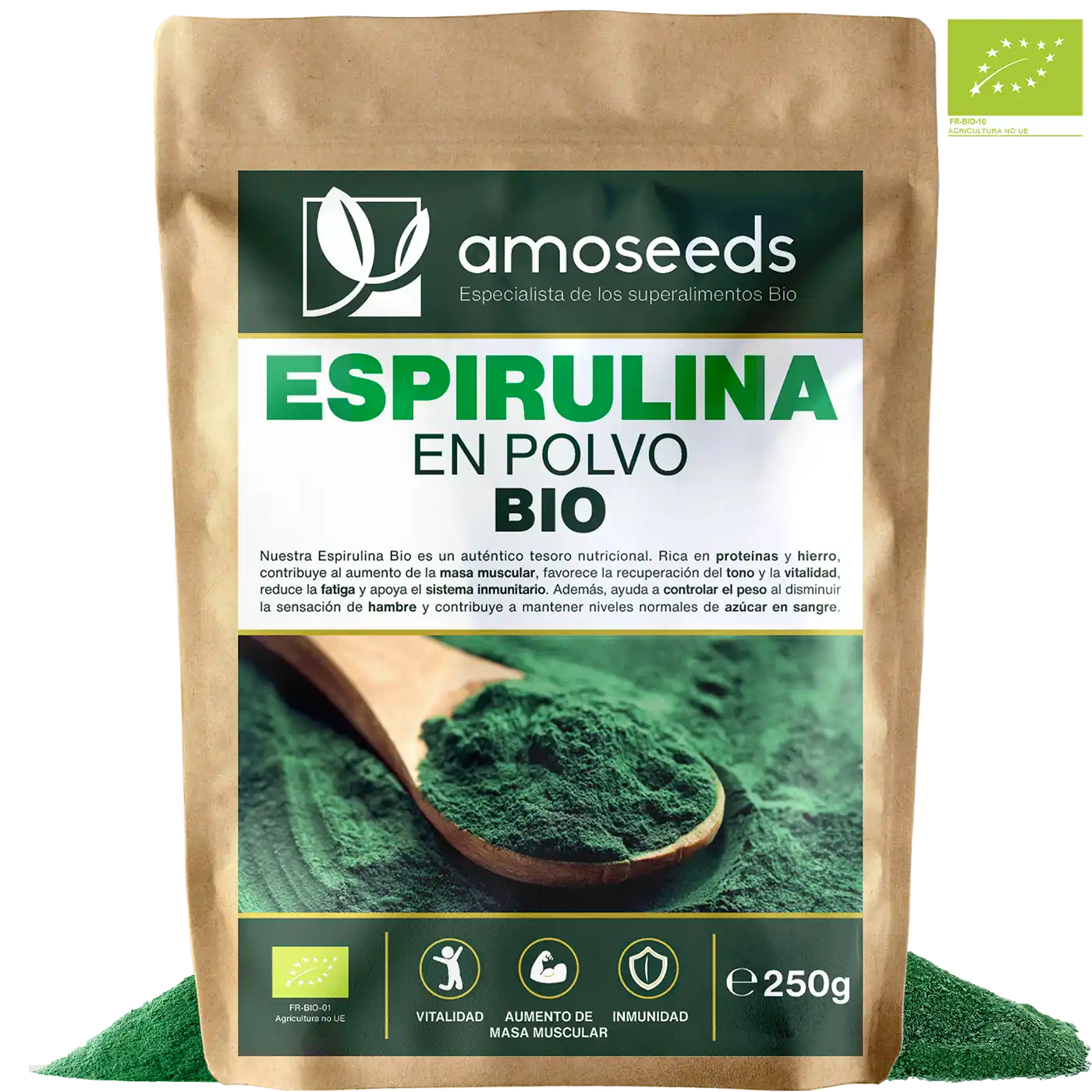Espirulina en polvo Bio 250G