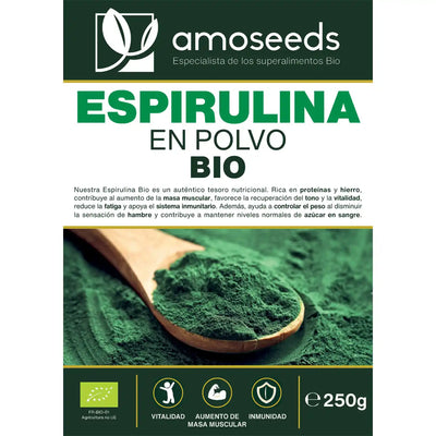 Espirulina en polvo Bio 250G