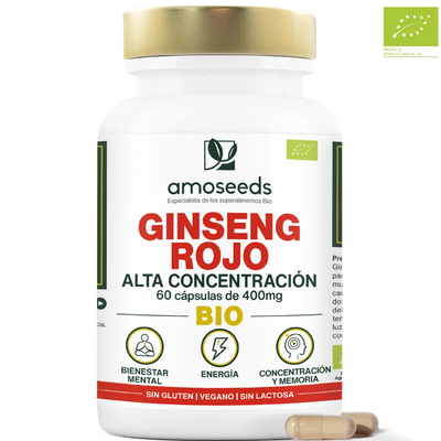 Ginseng Rojo Bio - amoseeds especialista superalimentos bio