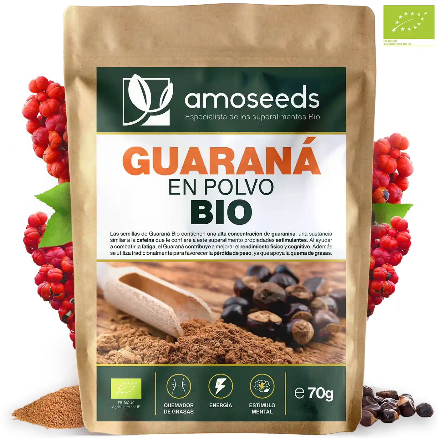 Guarana Bio - amoseeds especialista superalimentos bio