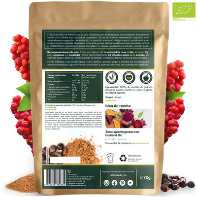 Guarana Bio - amoseeds especialista superalimentos bio