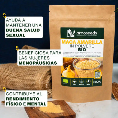 Maca Amarilla en polvo Bio 500G