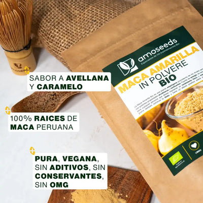 Maca Amarilla en polvo Bio 500G