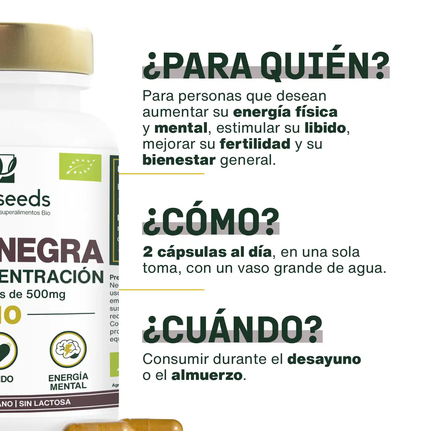 Uso Maca Negra Bio - amoseeds especialista de los superalimentos bio