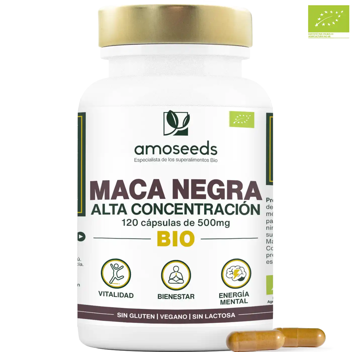 Maca Negra Bio - amoseeds especialista superalimentos bio