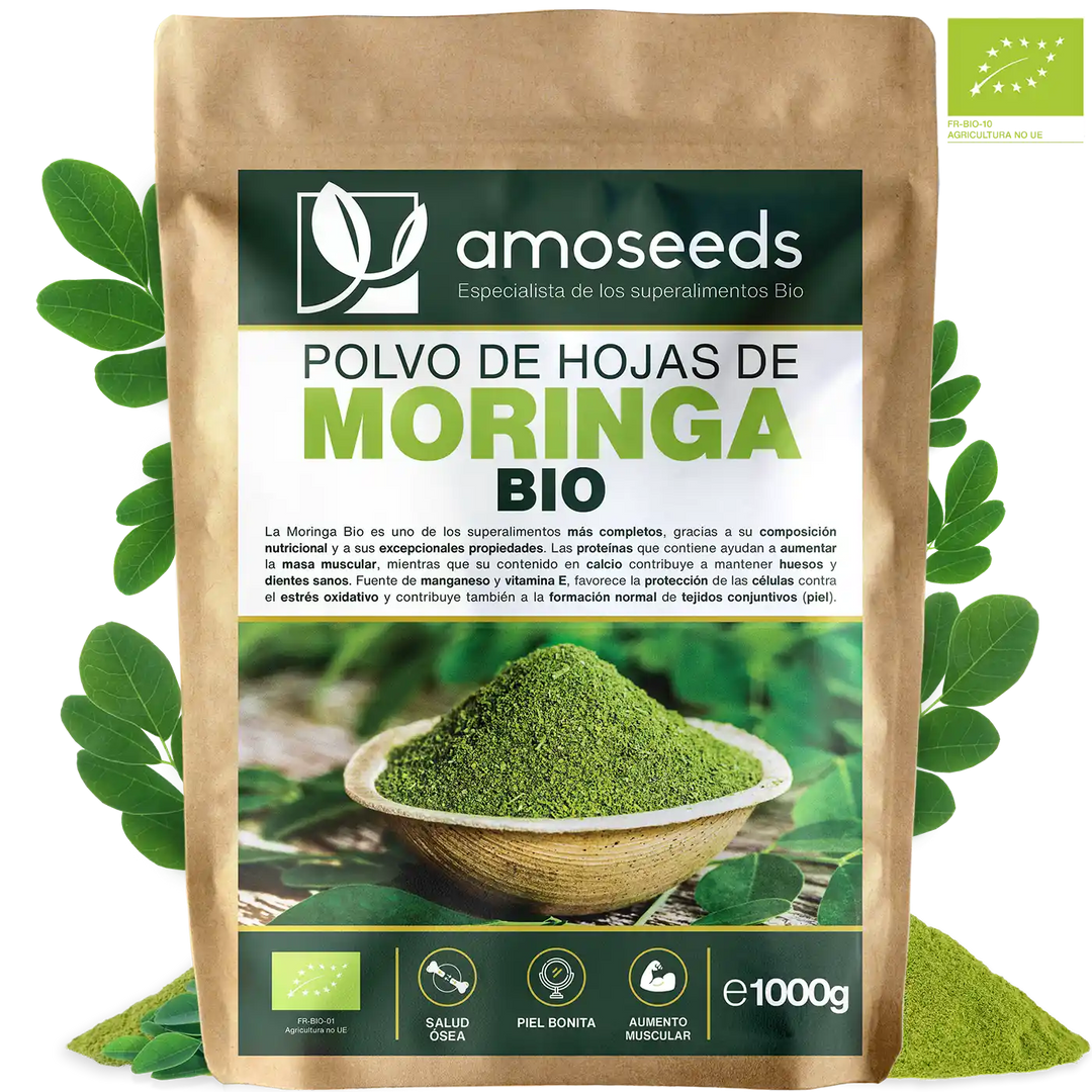 polvo de moringa oleifera