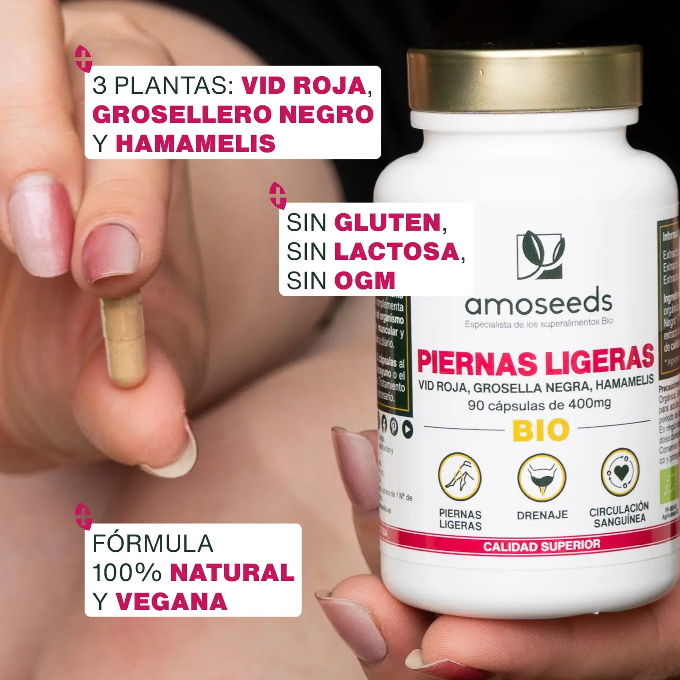 Qualita Piernas Ligeras Bio - capsulas - amoseeds especialista de los superalimentos bio