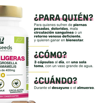 Uso Piernas Ligeras Bio - capsulas - amoseeds especialista de los superalimentos bio