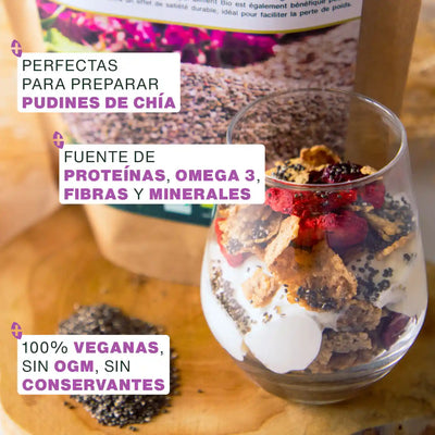 Calidad Semillas de Chia 1kg Bio - amoseeds especialista superalimentos bio